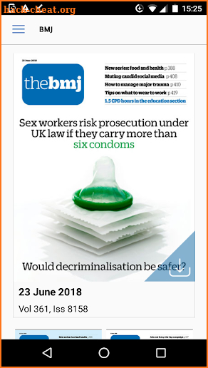 The BMJ screenshot