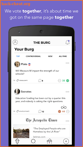 The Burg - Your Community's App screenshot