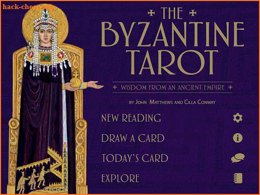 The Byzantine Tarot screenshot