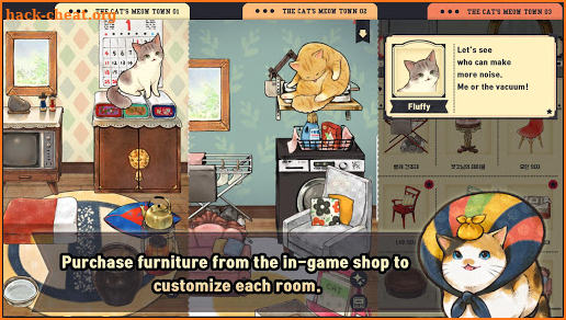 The cat's meow town screenshot