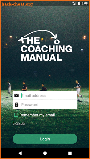 The Coaching Manual screenshot