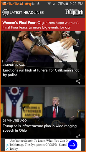 The Columbus Dispatch screenshot