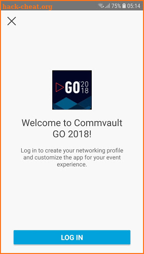 The Commvault GO Companion App screenshot