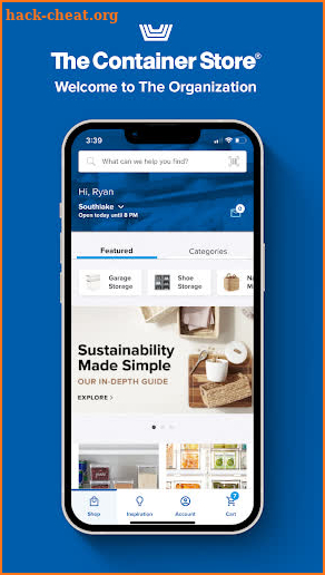 The Container Store screenshot