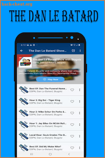 The Dan Le Batard Show with Stugotz Podcast screenshot