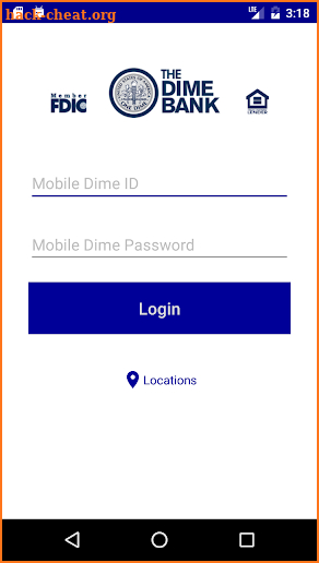 The Dime Bank Mobile Dime screenshot