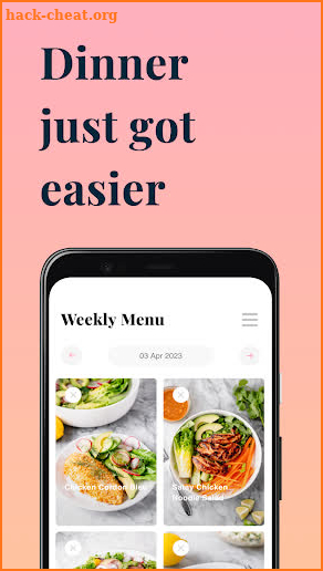 The Dinner App screenshot