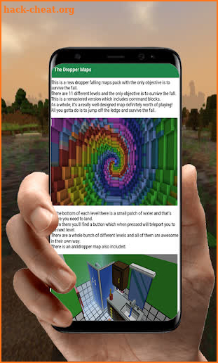 The Dropper Maps for MCPE screenshot