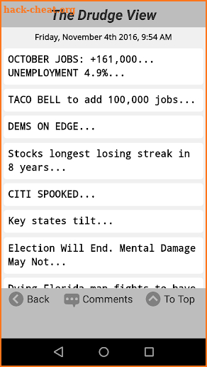 The Drudge View Pro screenshot