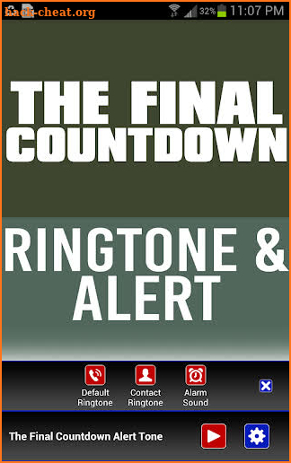 The Final Countdown Ringtone screenshot