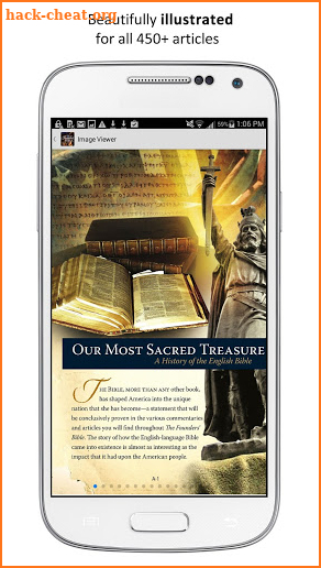 The Founders Bible screenshot