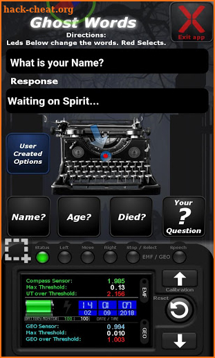 THE GATEWAY GHOST HUNTING APP screenshot