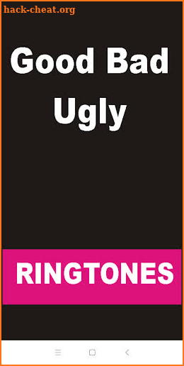 The good bad ugly ringtones screenshot