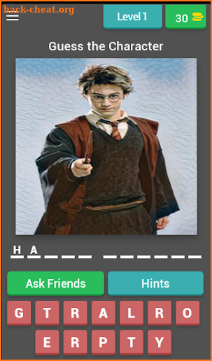 The Harry Potter Quiz screenshot