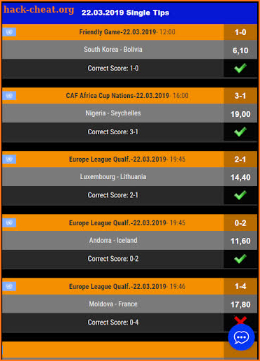 The HT/FT Betting Tips screenshot