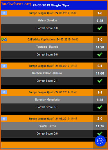 The HT/FT Betting Tips screenshot