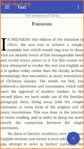 The Imitation of Christ by Thomas à Kempis screenshot