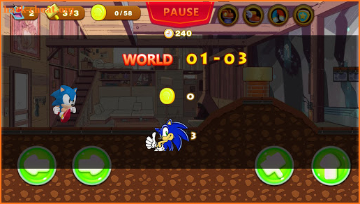 the jungle sonic run adventure screenshot