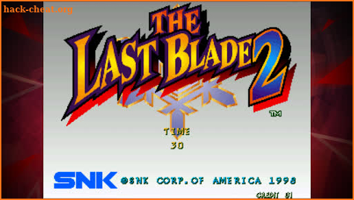 THE LAST BLADE 2 ACA NEOGEO screenshot