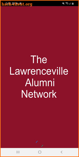 The Lawrenceville Alumni Network screenshot