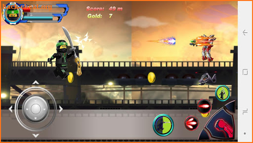 the lego - ninjago Spinjitzu battel screenshot