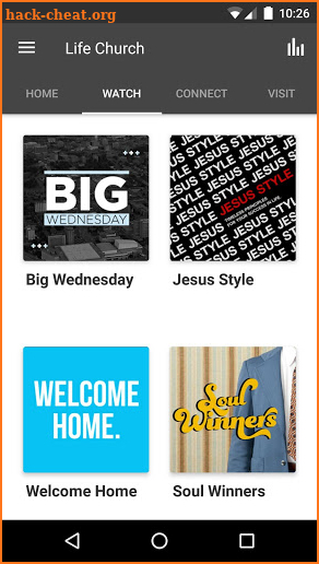 The Life Church screenshot