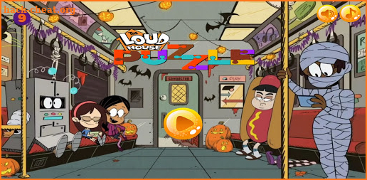 The loud House puzzle game screenshot