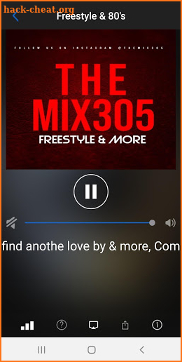 The Mix 305 screenshot