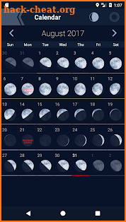 The Moon Pro - Calendar moon Phases screenshot