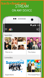 The NBC App - Watch Live TV and Full Episodes screenshot