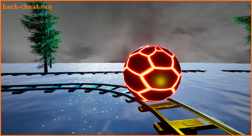 The Neon Ball's Adventure PRO screenshot