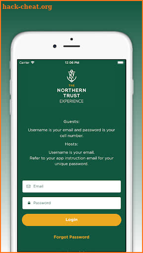 THE NORTHERN TRUST Experience screenshot