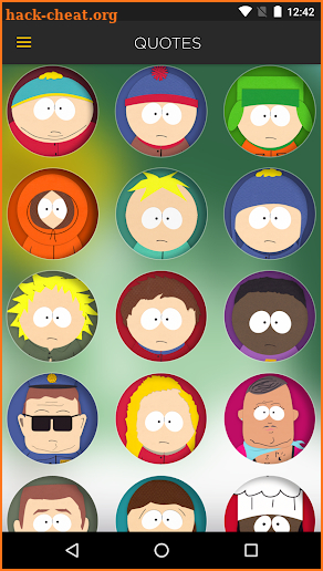 The Official South Park App screenshot