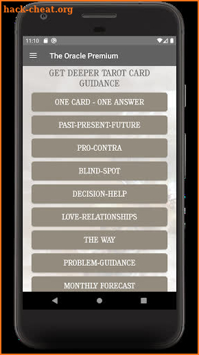 The Oracle 2021 - Tarot Card Deck screenshot