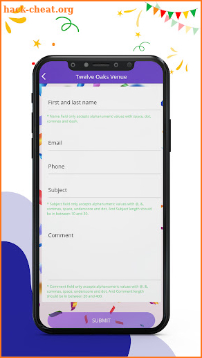 The Parties App screenshot