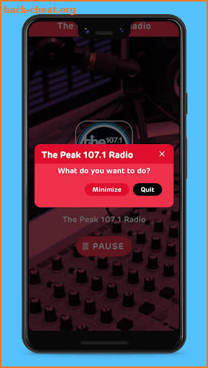 The Peak 107.1 Radio screenshot