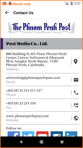 The Phnom Penh Post screenshot