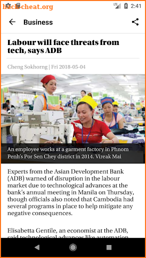 The Phnom Penh Post screenshot