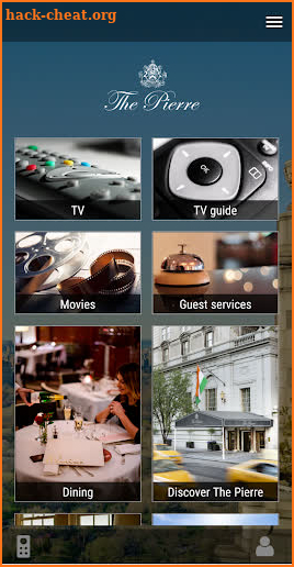 The Pierre Hotel New York’s Mobile App screenshot