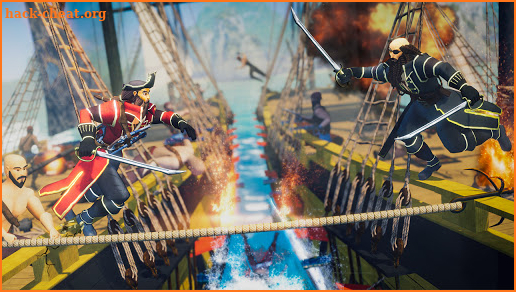 The Pirate Ships Of Battle- Free Pirate Games screenshot