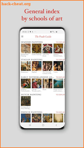 The Prado Guide screenshot