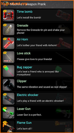 The Prank App screenshot