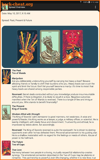 The Prismatic Tarot screenshot