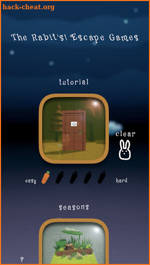 the rabbit escape games screenshot