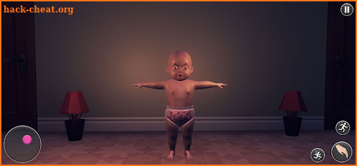 The Scary Baby in Dark House screenshot