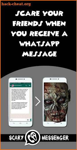 The Scary Messenger-Prank Game screenshot