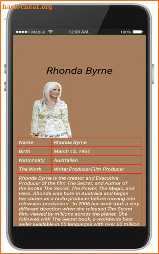 the secret book free by rhoneda screenshot