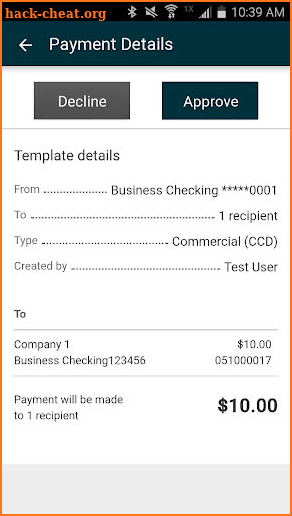 The State Bank Business screenshot