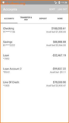 The State Credit Union screenshot