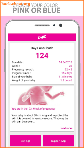 The Stork - Pregnancy App screenshot